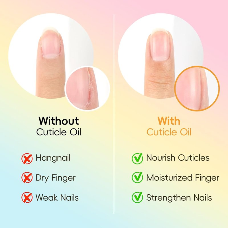 Cuticle Oil Pen Set - 16 PCS Nail Care Revitalizer for Moisturized Cuticles | Manicure Tools for Gel Nails