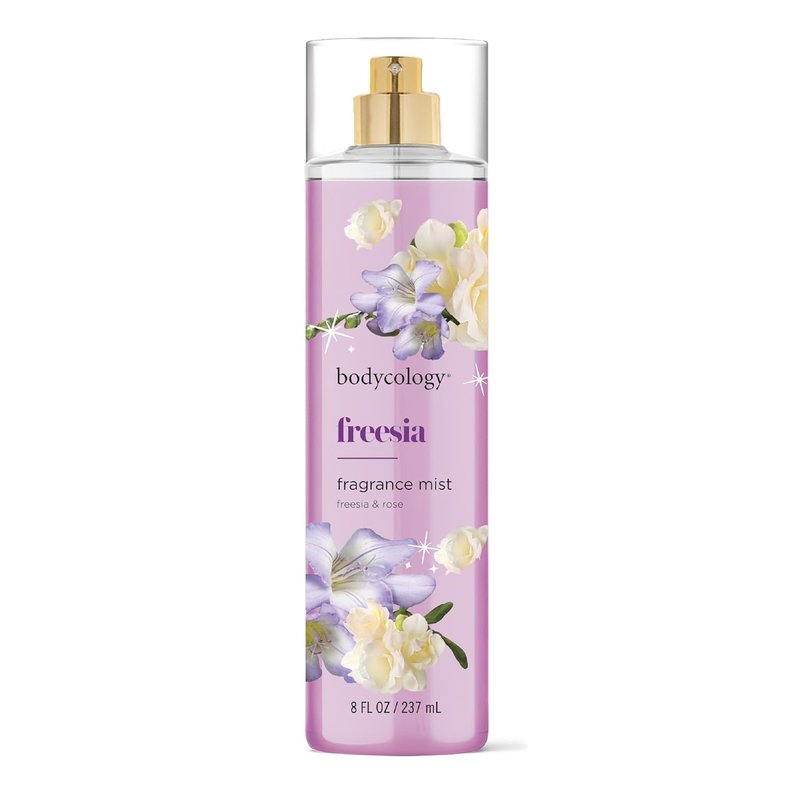Long-Lasting Freesia Body Mist - Bodycology, 8 Fl Oz | Refreshing Fragrance