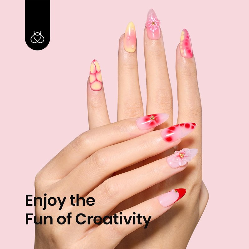 Beetles Blooming Gel, Blooming Gel Nail Polish Clear Uv Led Blossom for Spreading Effect Marble Natural Stone Watercolor Floral Print Soak off Diy Summer Nail Art Design Manicure Gifts for Women