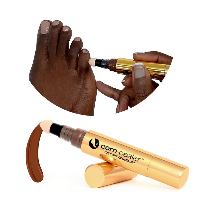 Regine Switzerland Toe Corn Makeup - Instant Coverage for Corns & Blemishes | Waterproof | Mocha