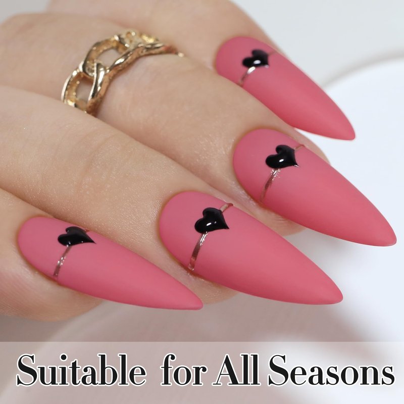 Double Rhythm 15ML Gel Polish Pure Sheer Same Color Same Bottle Soak Off Gel Polish Art Manicure Salon DIY at Home for Women (Rose Pink-A1473)