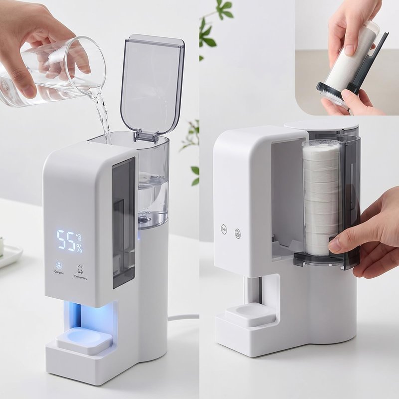 Disposable Spa hot Towel Warmer hot Towel Dispenser Towel Heater Machine（hot Towel Machine+100PCS Towels）