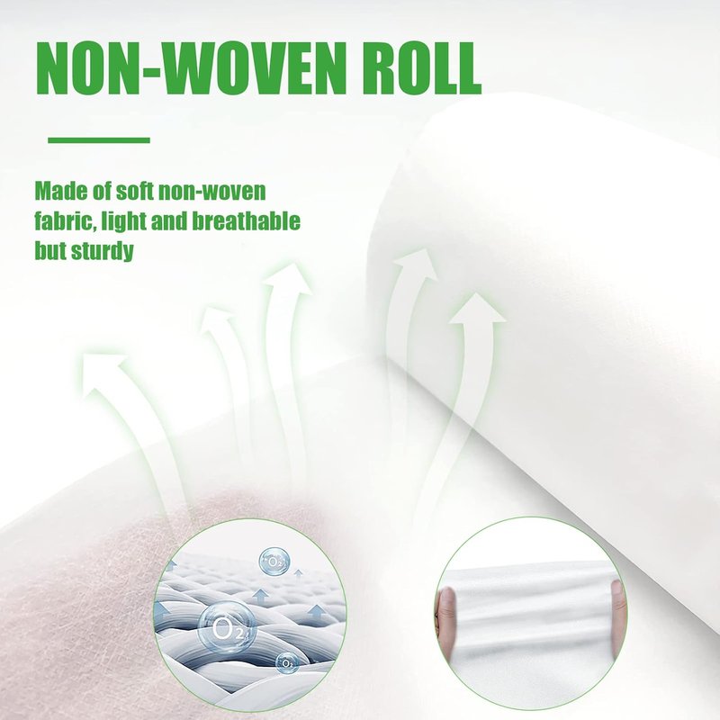 Disposable Non-Woven Bed Sheets - Waterproof Spa & Massage Table Covers | 31" x 70", 50 Pcs Roll