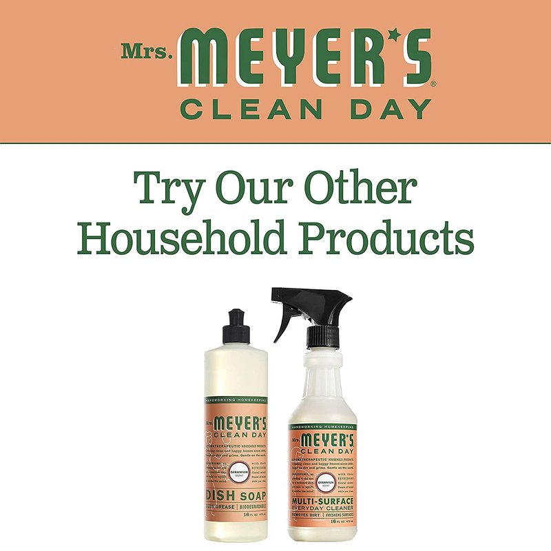 Mrs. Meyers Liquid Hand Soap Refill Liquid 33 Oz Geranium Scent