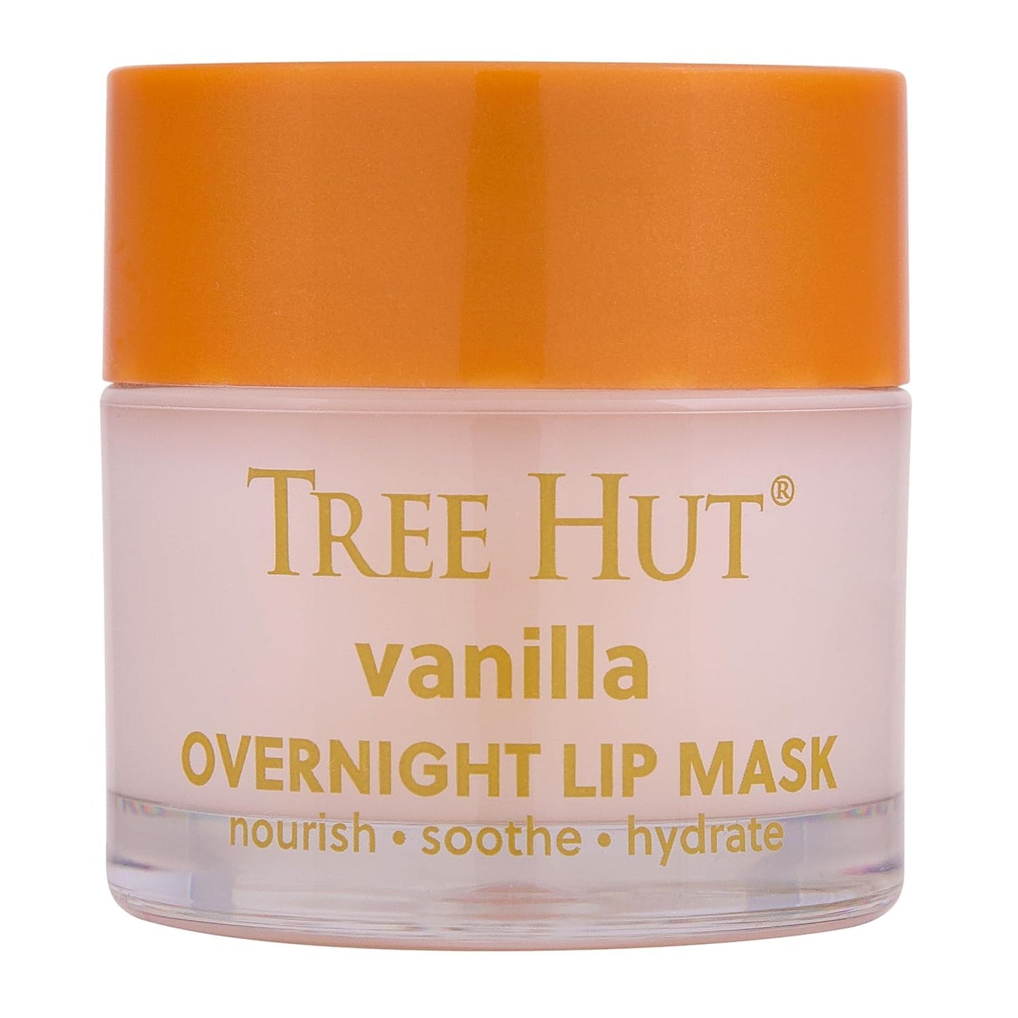 Tree Hut Vanilla Overnight Lip Mask - Hydrating Lip Treatment with Shea Butter & Vitamin E | 0.6 oz