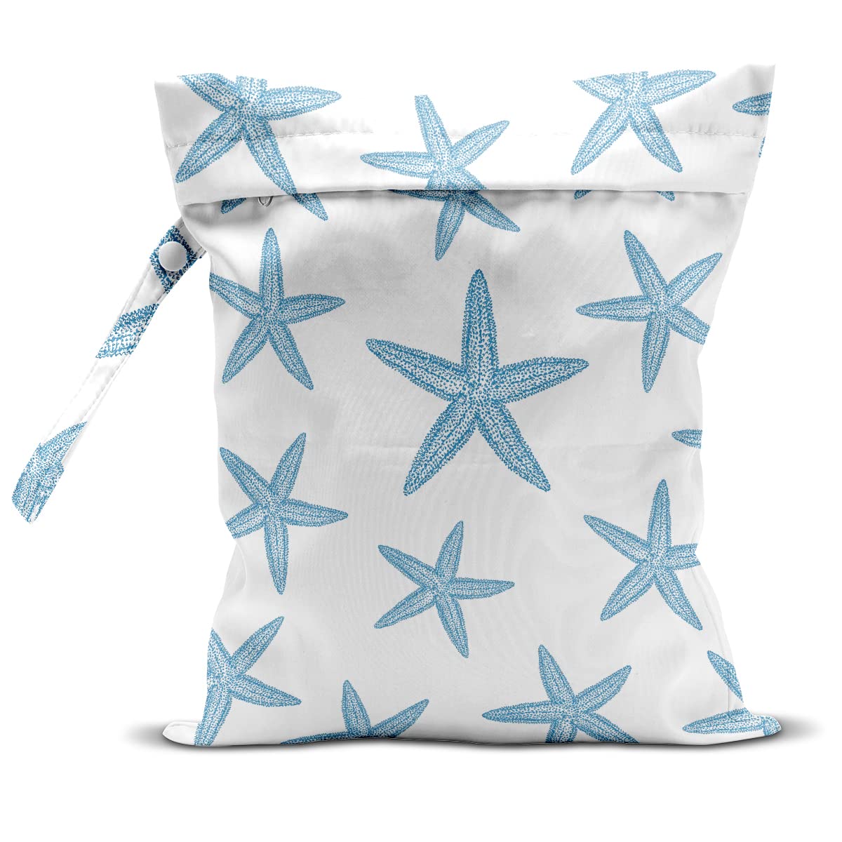 zcyxuuw Wet Bag, Wet Dry Bag, Wet Bag for Swimsuit Travel Beach Pool Dirty Yoga Gym Clothes Makeup Bag Beach Wedding Supplies Waterproof Reusable Shell Pearl Starfish Gifts