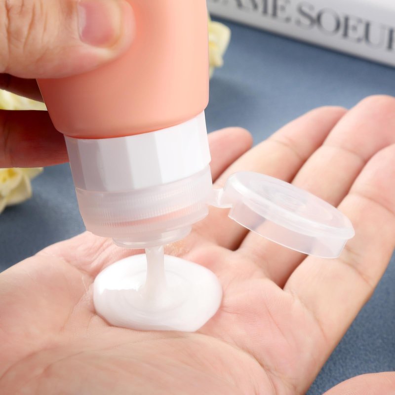 Gemice Travel Bottles for Toiletries, Tsa Approved, Travel Size Containers, BPA Free Leak Proof Tubs Refillable Liquid Accessories for Cometic Shampoo and Lotion Soap