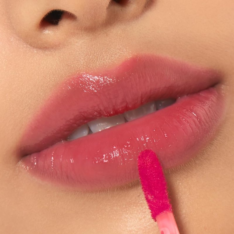 ETUDE Glow Fixing Tint #7 Cold Fuchsia - Non-Sticky Lip Stain for Moisture & Shine | Perfect for Dry Lips