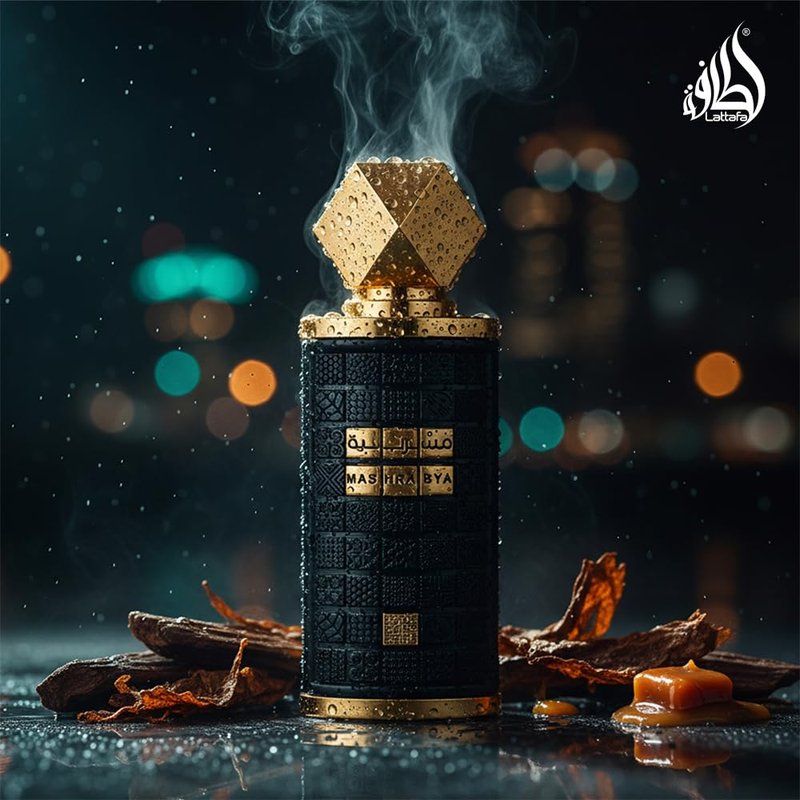 Lattafa Mashrabya Eau de Parfum Spray for Unisex - 3.4 Ounce | Long-Lasting Fragrance
