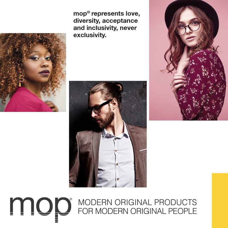 MOP Pear Detangler - Smooth, Soft & Tangle-Free Hair | 8.45 Fl Oz, Moisturizing for Sensitive Scalps