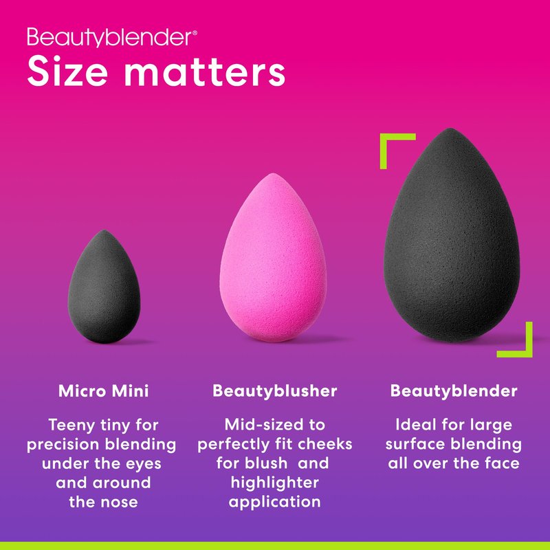 Beautyblender® | Pro Blender Makeup Sponge | Blend Liquid Foundations, Powders and Creams | Streak Free Application | Vegan, Cruelty Free | Made in USA