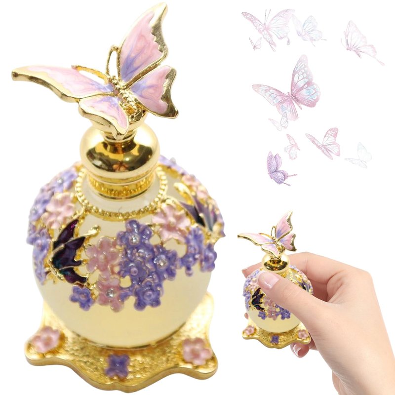 Joygoodta Perfume Oil, 25ml Retro Arab Perfume Oil, Natural Ingredient Concentrated, Long Lasting Luxurious Arabian for Women