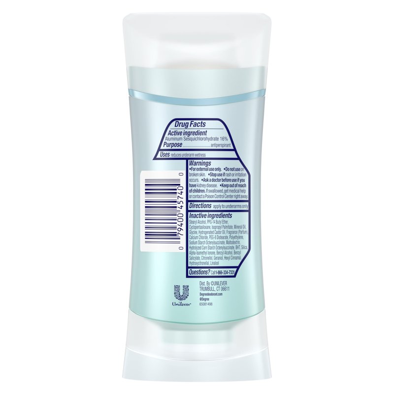 Degree Advanced Protection Antiperspirant Deodorant White Flowers & Lychee for 72-Hour Sweat & Odor Control for Women, with Body Heat Activated Technology, 2.6 oz