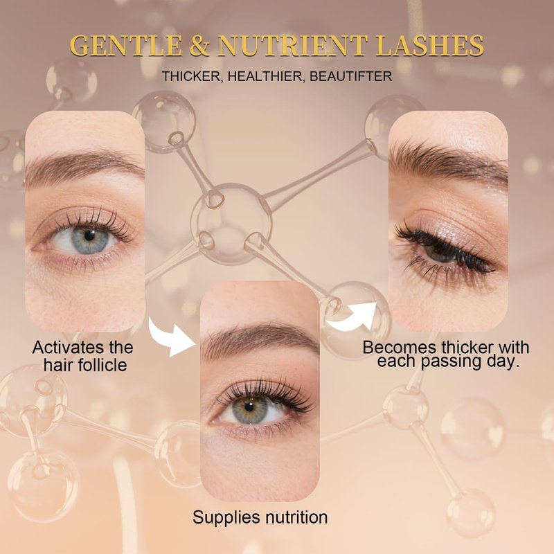 Eyelash Growth Serum - Premium Lash Enhancer for Longer, Thicker Lashes | 5 mL, Sensitive Eyes Formula