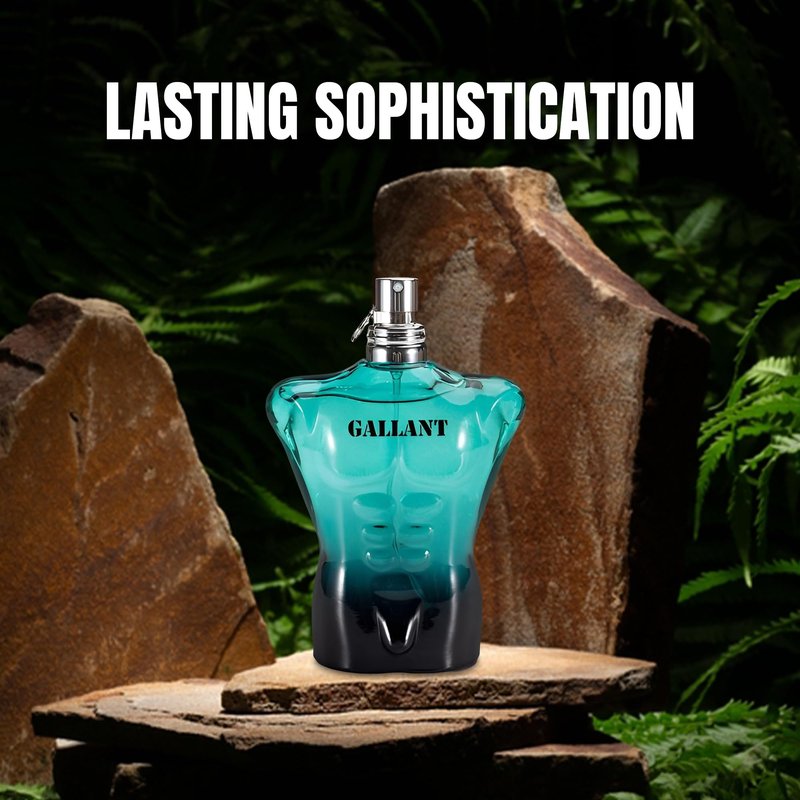 A CENTER Men's Cologne Gift Set 4 x 3.4 FL oz|Luxury perfume with Premium Presentation Box|Perfect Valentine's Day Gift for Him|Long Lasting Fragrance(Gallant&SeanMen&Nautical&Ultra)