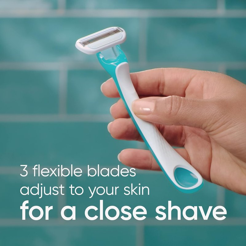 Gillette Venus Tropical Value Pack 6 Disposable Razors 3 Blades