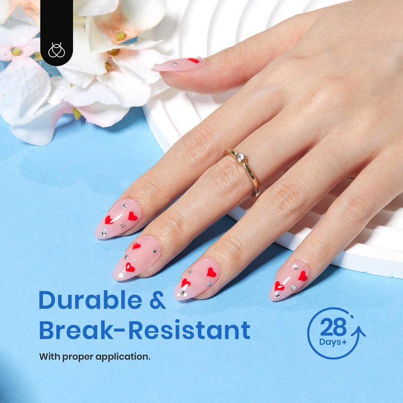 Beetles Gel Nail Tips Easy Nail Extension Etch X Nail Tips 12 Sizes 504Pcs Short Almond Half Matte Tips Gelly Tips Full Cover False Tips Gifts for Girls