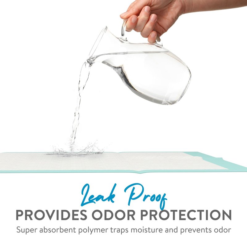Inspire Super Absorbent Disposable Bed Pads for Chronic Incontinence Ultra Thick and Absorbent Bed Pads Disposable Adult | Pee Pads for Adults (36" X 36" Pack of 50) XX Large