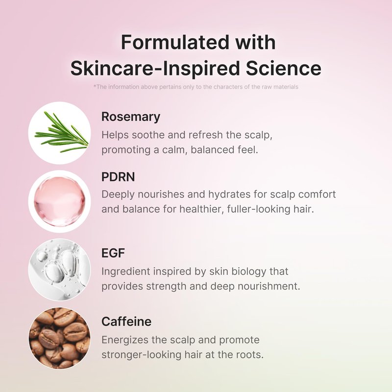 medicube Rosemary PDRN Scalp Refresh & Nourish Serum | Non-Greasy, Lightweight Serum for Thicker, Fuller, Denser-Looking Hair | Scalp Treatment for Flake-Prone Scalp, Soothing | Korean Hair Care, 20ml