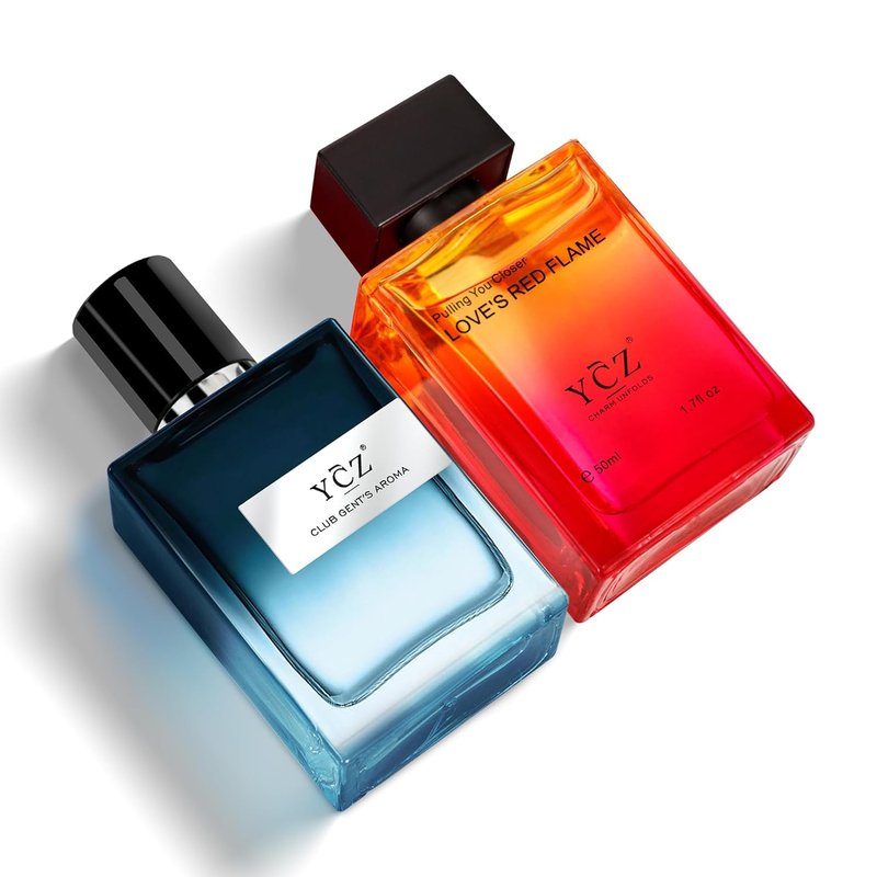 Men's Pheromone Cologne - Lasting Citrus Fragrance for Attraction | 2-Pack, 1.7 oz Bottles, Perfect for Dates & Gifts
