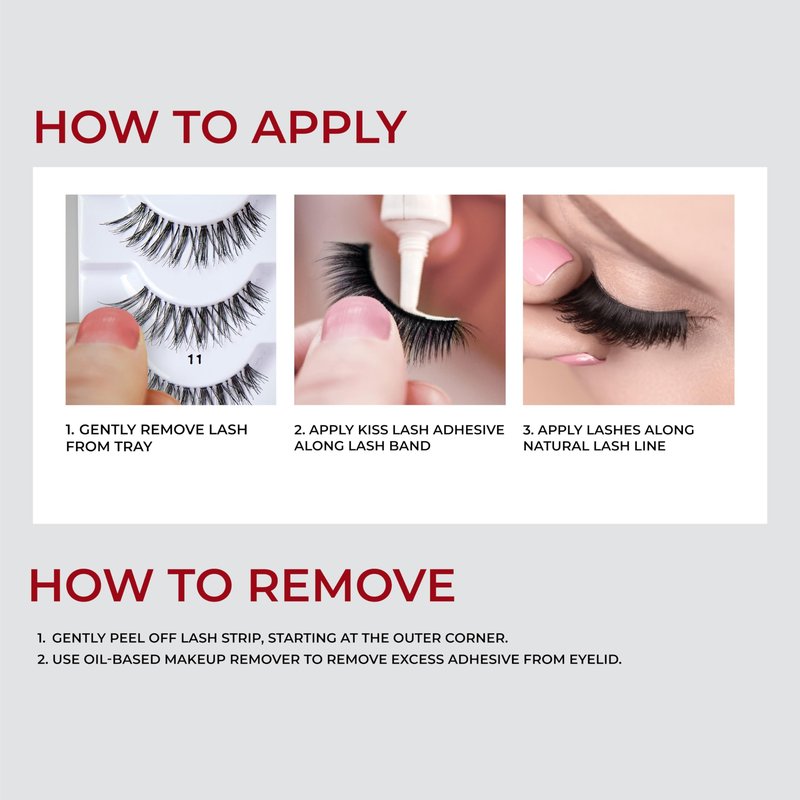 KISS So Wispy Curated Collection of Bestselling False Eyelash Styles Multipack, Volume & Curl, Lash Extensions Look, Signature Wispy Effect, Cruelty Free, Reusable, Contact Lens Friendly, 5-Pair