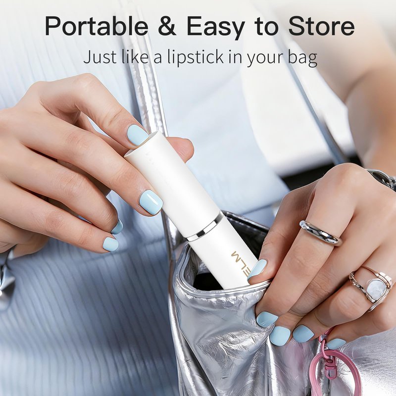 APRELM Portable 3-in-1 Glass Nail File with Case, Reusable 3-Sided Nail Files and Buffers for Natural Nails, Coarse/Fine/Polishing Mini Nail Files for Travel Outdoor Home (White)