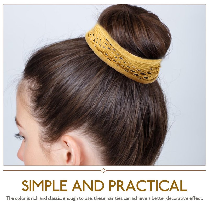 KALLORY 30pcs Stretch Hair Ties Elastic Ponytail Holders for Women Thick Heavy Hair Scrunchies Accessories for Women