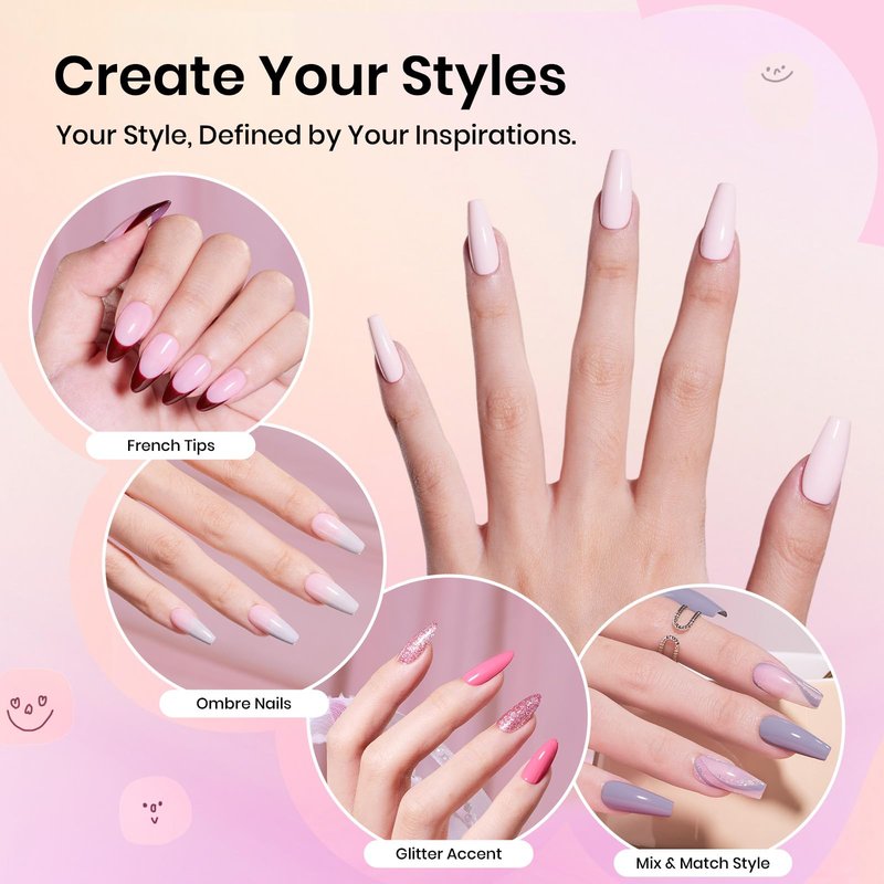 Beetles Stay Shining 23 Pcs Gel Nail Polish Kit with UV Light, 12 Color Nail Manicure Studio Kit Cozy Elegance and Base Gel Glossy &Matte Top Coat Cuticle Oil & Nails Tools, DIY Salon-Quality at Home
