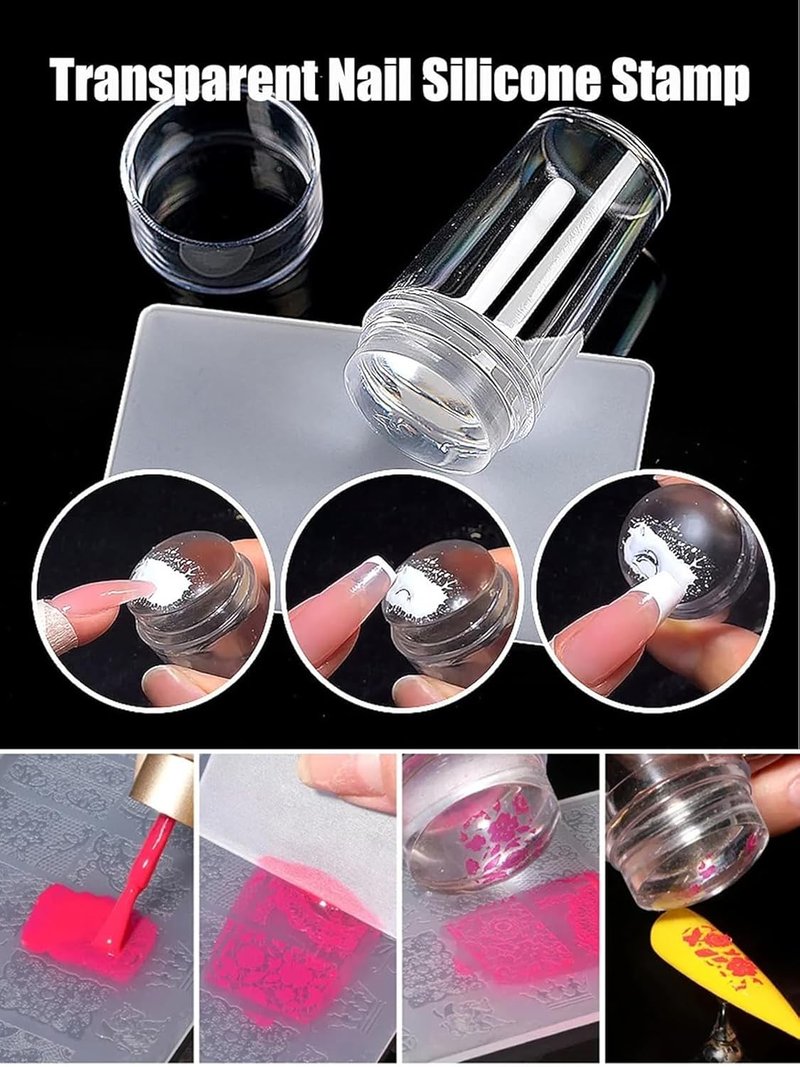 Regine Switzerland Gel Nail Polish Kit - Macaron Orange & Pink French Manicure Essentials