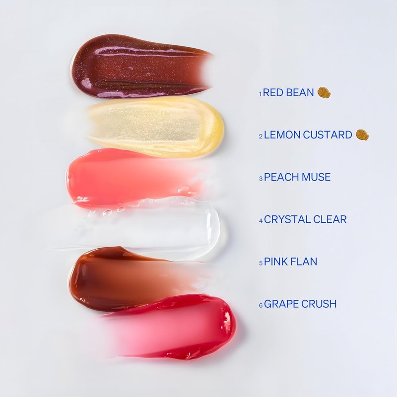 LipLock Jelly Serum for Dry Lips - Long-Lasting Hydration & Plumping Gloss with Rose PDRN | Lemon Custard Tinted Balm