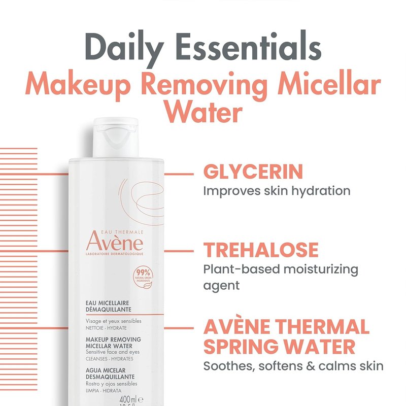 Avène Micellar Cleansing Lotion - Gentle Makeup Remover | 200ml