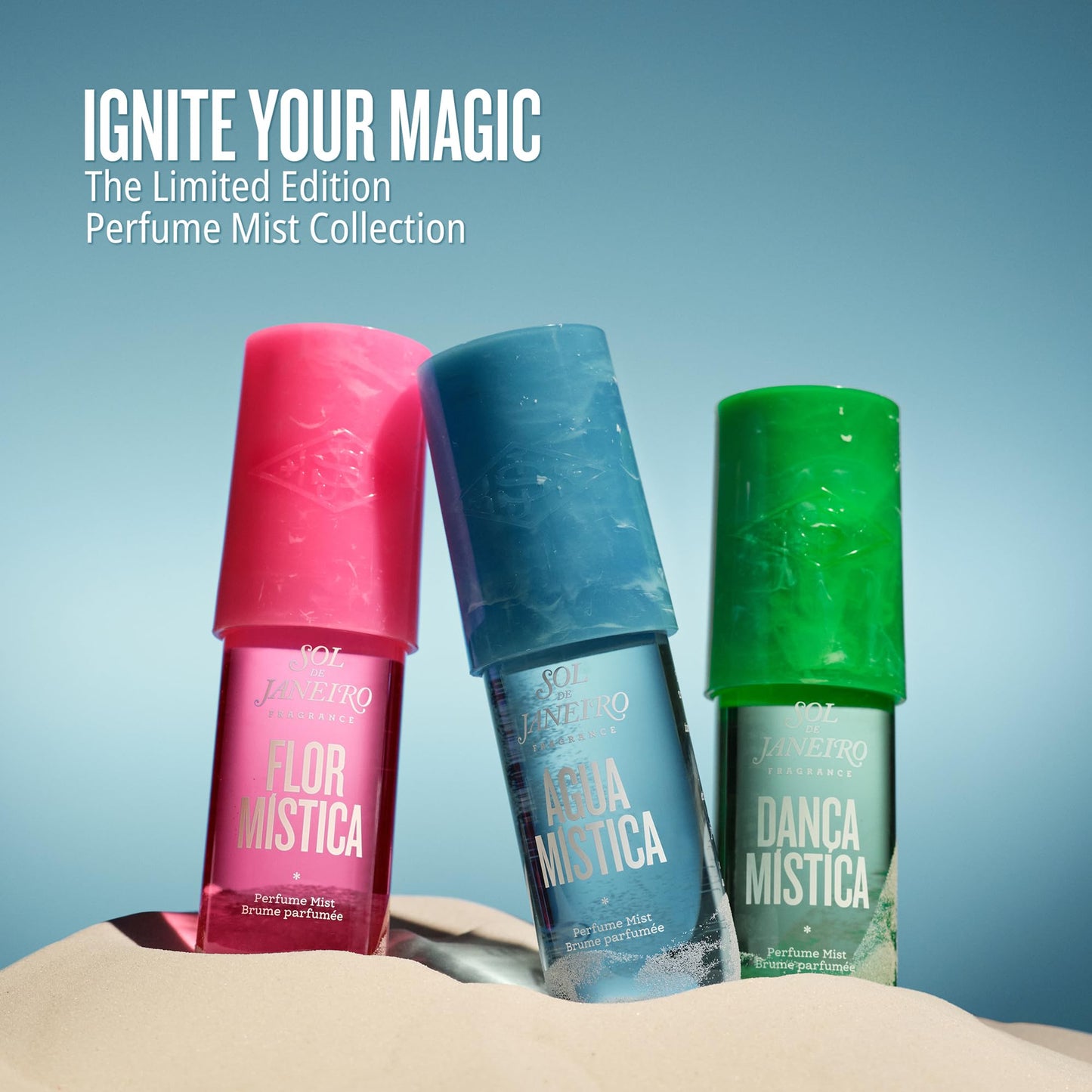 Sol de Janeiro Danca Mistica Hair & Body Perfume Mist Limited Edition Scent 3 fl oz/90 ml Travel-Friendly Fragrance Mist