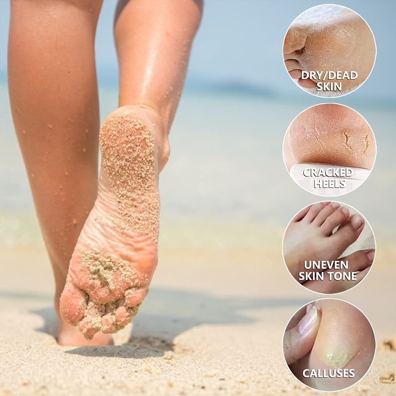 5 Pack Foot Peeling Mask,Exfoliator Peel Off Calluses Dead Skin Callus Remover,Foot Mask for Dry Cracked Feet,Foot Peel Masks for Men and Women Feet Peeling Mask for Fathers Day Gift,Gifts for Him