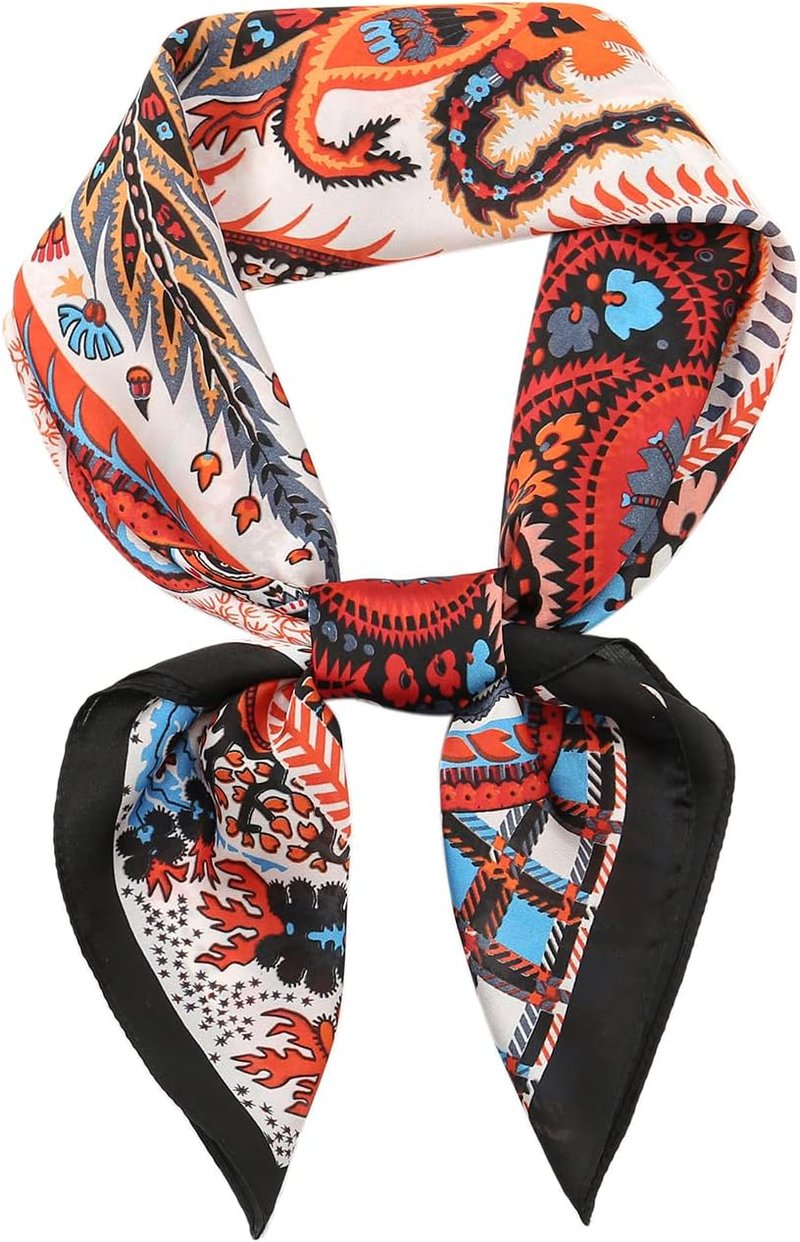 RIIQIICHY Satin Silk Hair Scarf - Luxurious Sleep Wrap for Women | 27.5" Size
