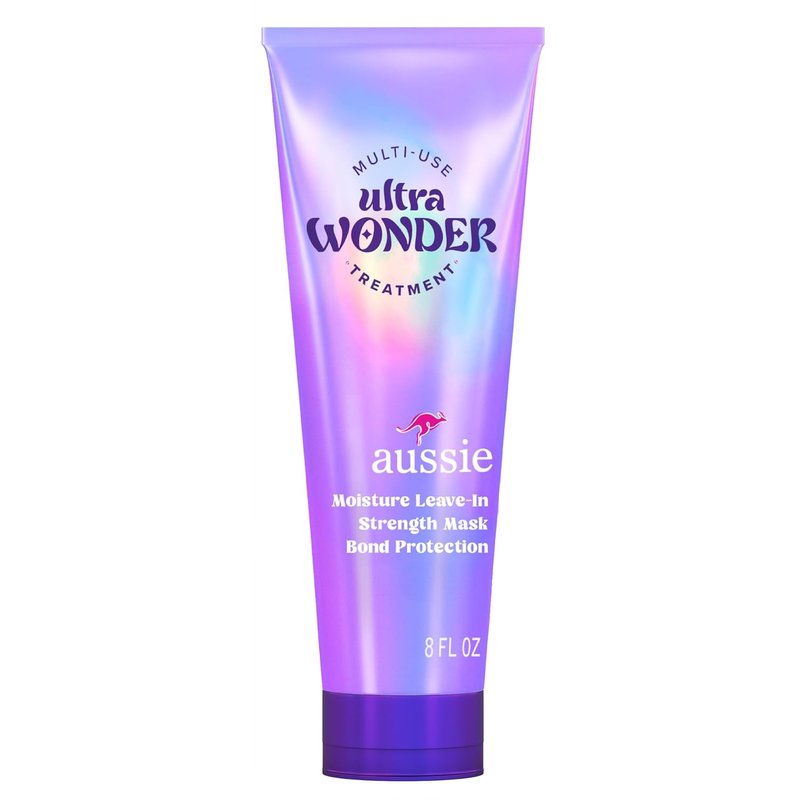 Aussie Ultra Wonder Treatment - Leave-In & Pre-Wash for All Hair Types | 8oz, Amino Acids Enriched
