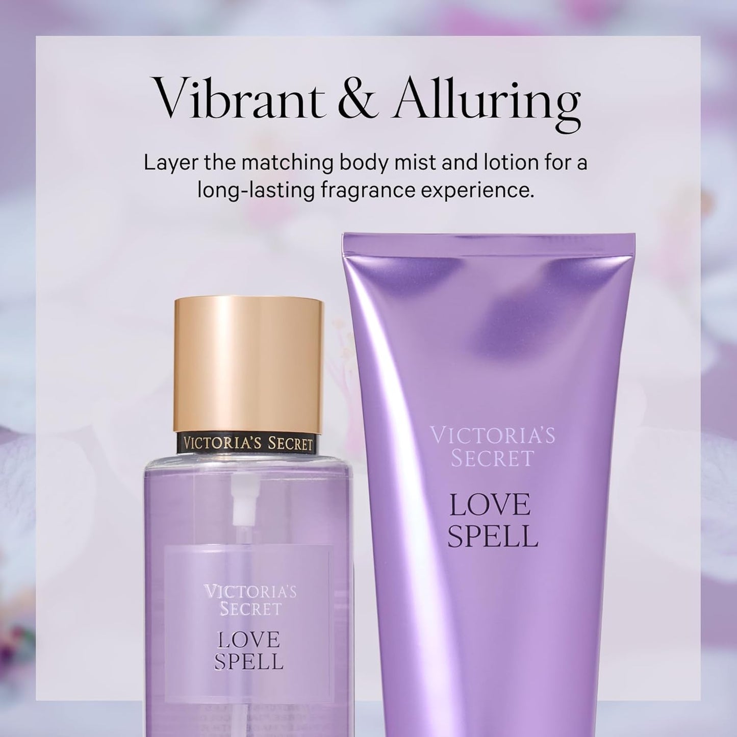 Victoria's Secret Love Spell Body Fragrance Mist - 8.4 Fl Oz | Enchanting Scent for All-Day Freshness