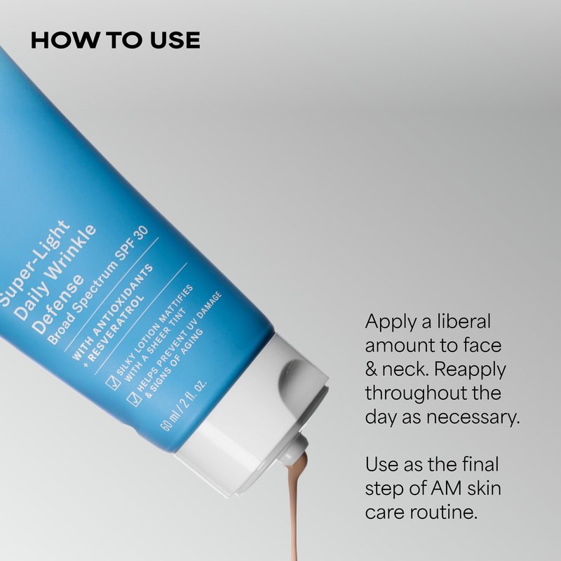 Paula's Choice RESIST Super-Light Daily Wrinkle Defense Mineral Sunscreen, SPF 30 Face Sunscreen for Oily Skin, Matte Tinted Face Moisturizer, UVA/UVB Protection, Fragrance-Free, 0.5 Fl Oz