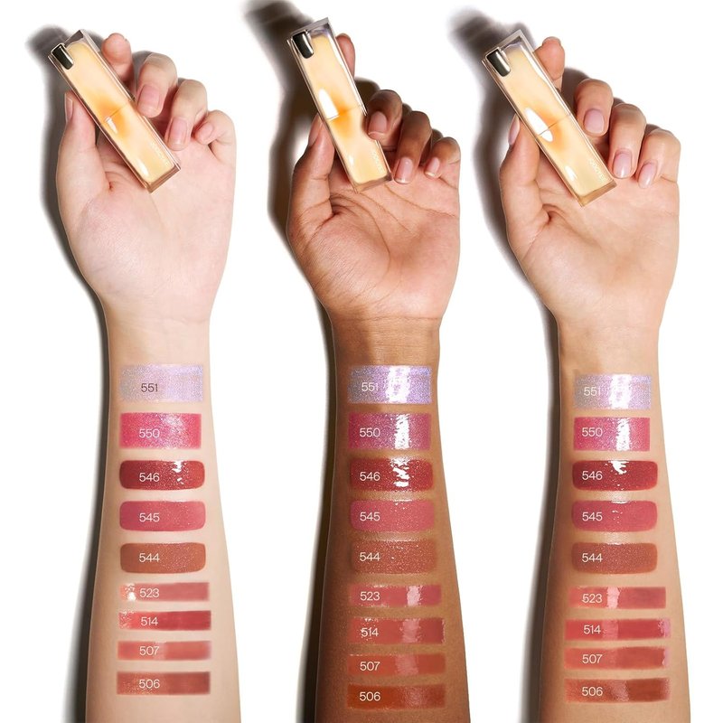 Joocyee Glazed Lip Tint - Lightweight Moisturizing Lip Oil with Squalane & Jojoba Oil | Rosy Fantasy