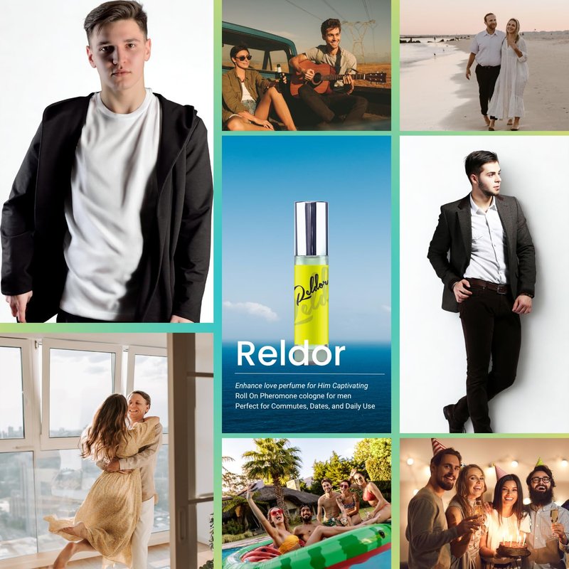 Men's Pheromone Cologne - Captivating Fragrance for Attraction | Long-Lasting Scent