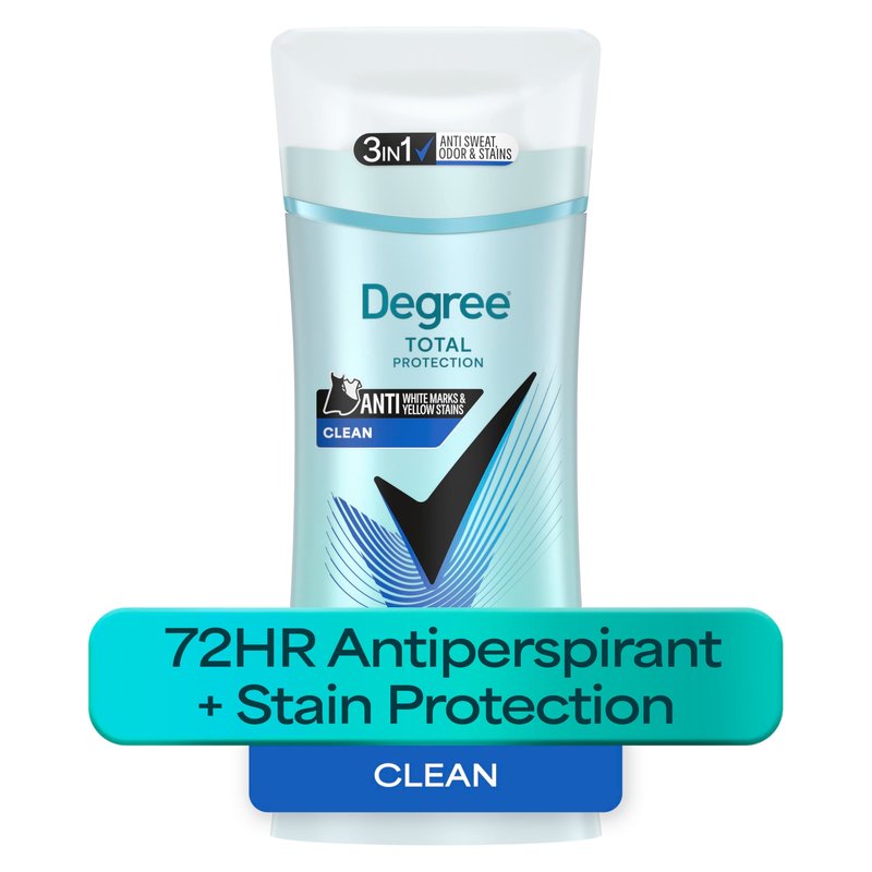 Degree Antiperspirant for Women Protects from Deodorant Stains Pure Clean Deodorant for Women 2.6 oz