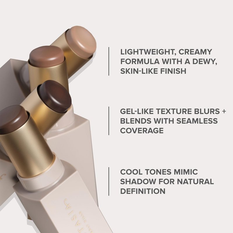 Anastasia Beverly Hills Smooth Blur Contour Stick - High-Pigment Weightless Cream Bronzer Stick for Seamless Contouring & Instant Definition - Shadow