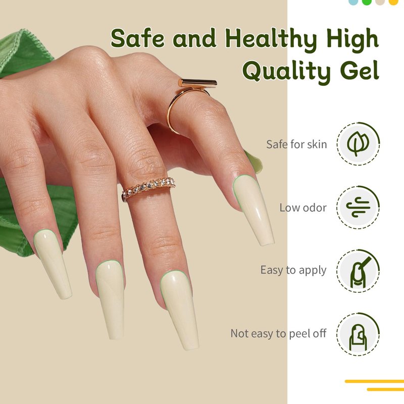 JODSONE Nail Primer & Dehydrator Kit - 4Pcs UV Gel Nail Prep Set | Long-Lasting Manicures 10ml Each