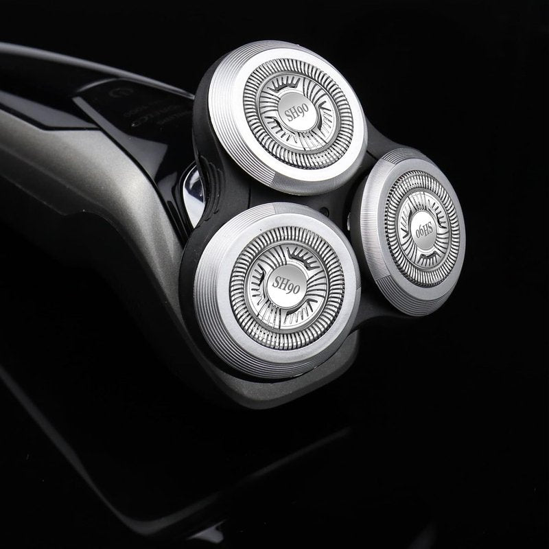SH90 Shaving Heads - Dual-Ring Mesh Technology for Efficient Shave | Fits Series 9000, 8000, 7000 - 6 Pack