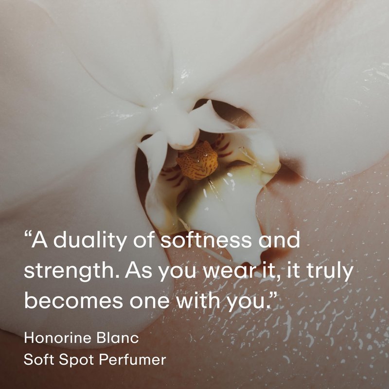 PHLUR Soft Spot Eau de Parfum - Full Size Perfume Fragrance - Floral Amber Musk Perfume with Bergamot, Mandarin, Jasmine, Sandalwood & Vanilla (50mL)