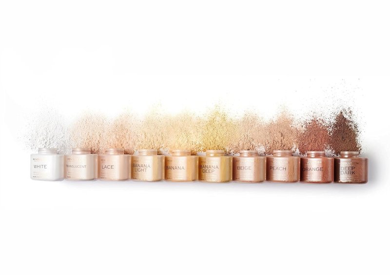 Revolution, Loose Baking Powder, Makeup Setting Powder, Long-Lasting Coverage, Mattifies & Reduces Shine, Banana Deep, 1.12 oz