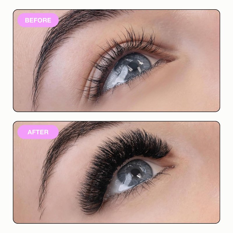 Curacoro Promade 500 Fans 5D-0.07 CC Curl 12mm Length Handmade Volume Lash Fans for Long-Lasting Eyelash Extension