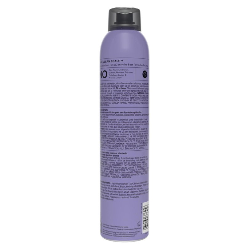 HASK Biotin Boost Thickening Dry Shampoo – Absorbs Oil, Adds Volume & Lift, Strengthens Strands, No Sulfates or Parabens, Cruelty-Free – 8.1oz