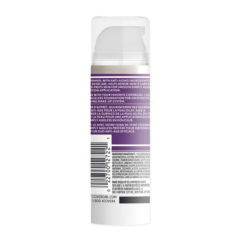 COVERGIRL Simply Ageless Makeup Primer,1 Fl Oz,(Pack of 2)