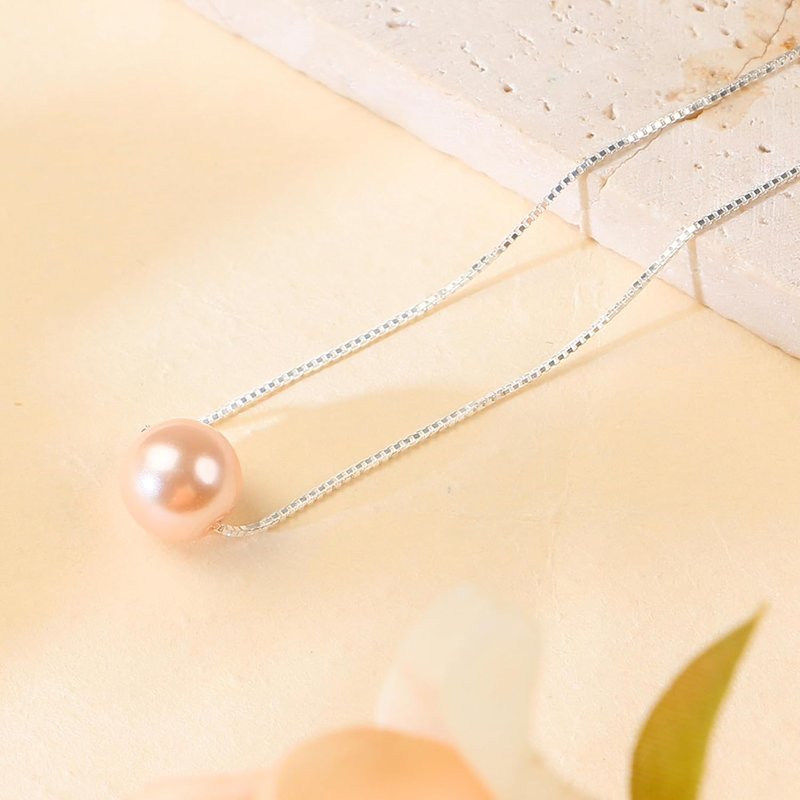 Sereney Sterling Silver Pearl Necklace - Elegant Birthday Gift for Girls & Women | Perfect for Ages 7-60