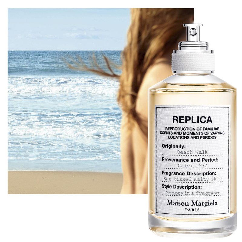 Maison Margiela - Replica - Beachwalk Eau de Toilette - Fresh Fragrance - With Bergamot, Ylang Ylang & Coconut - 3.4 Fl Oz